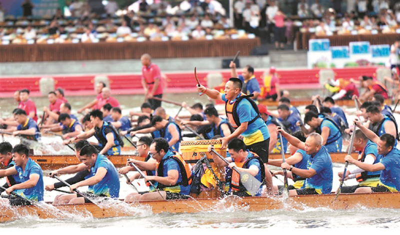 2025年粵港澳大灣區(qū)（東莞）龍舟邀請(qǐng)賽在沙田開賽