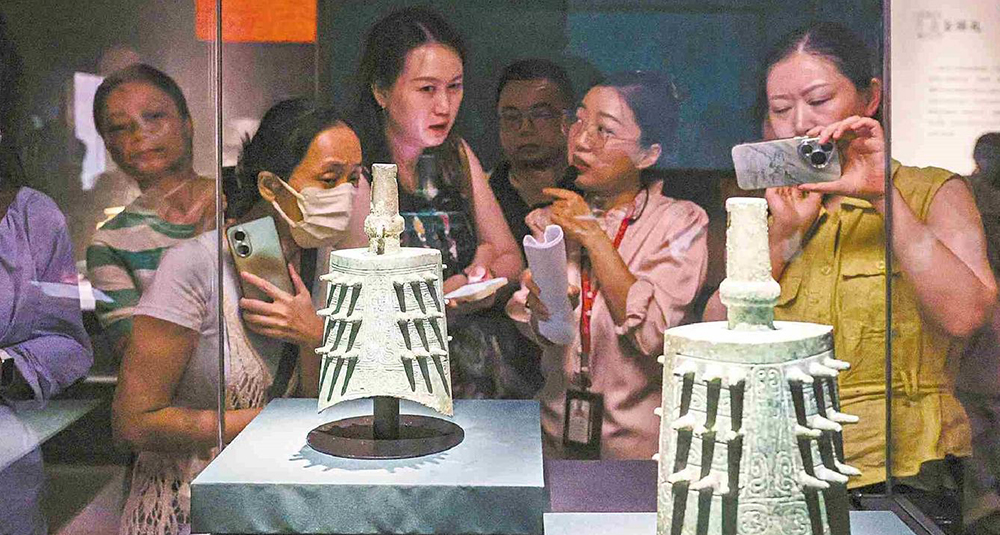 “熠熠其輝：夏商周禮樂(lè)文化展”在廣州開(kāi)幕